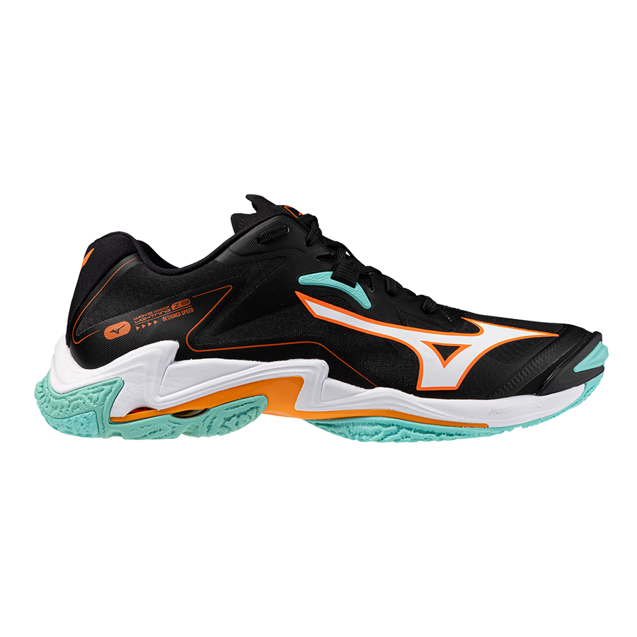 Mizuno WAVE LIGHTNING Z8 Black/Tangelo/Ice Green